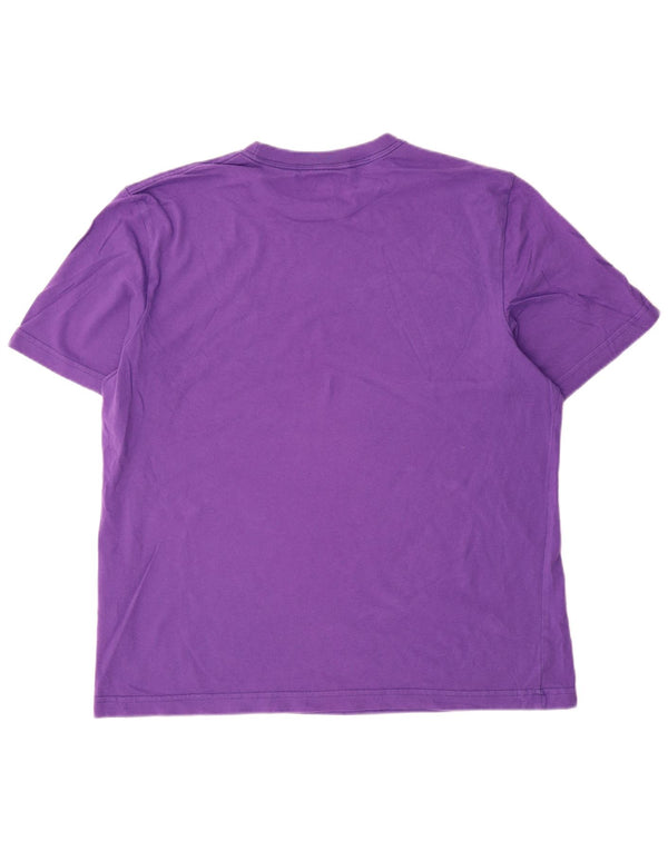 Nike - Camiseta para hombre, talla 46/48, color morado, algodón
