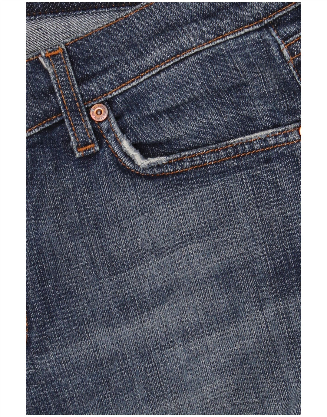 Vaqueros Bootcut para mujer 7 For All Mankind W31 L30 Algodón azul