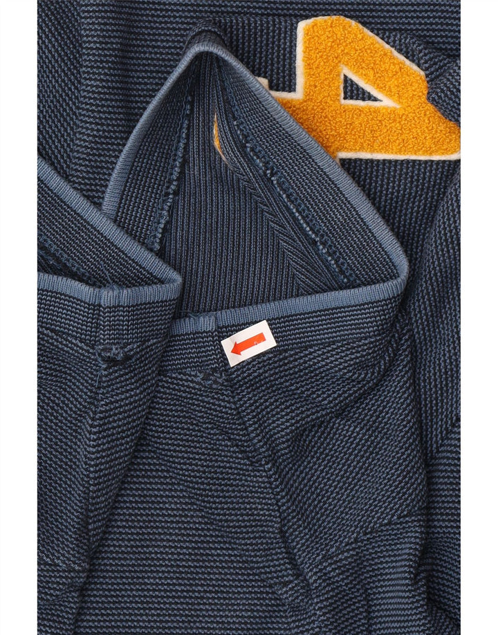 SUPERDRY Polo The Classic Polo para Hombre con Estampado 3XL Azul Marino Rayas Pintadas