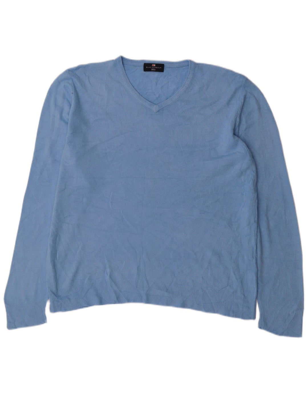 Marks & Spencer Suéter Azul Harbor con Cuello En V para Hombre Acrílico Grande