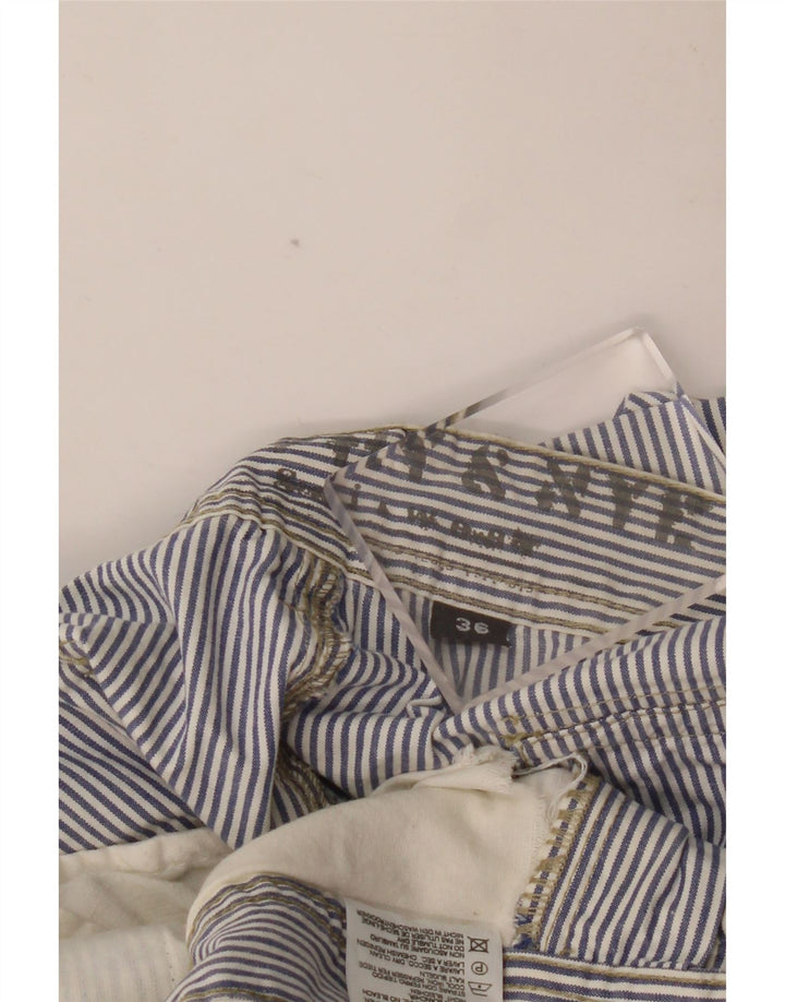 MURPHY & NYE Pantalón chino Sailmakers para hombre W36 L32 Azul a rayas