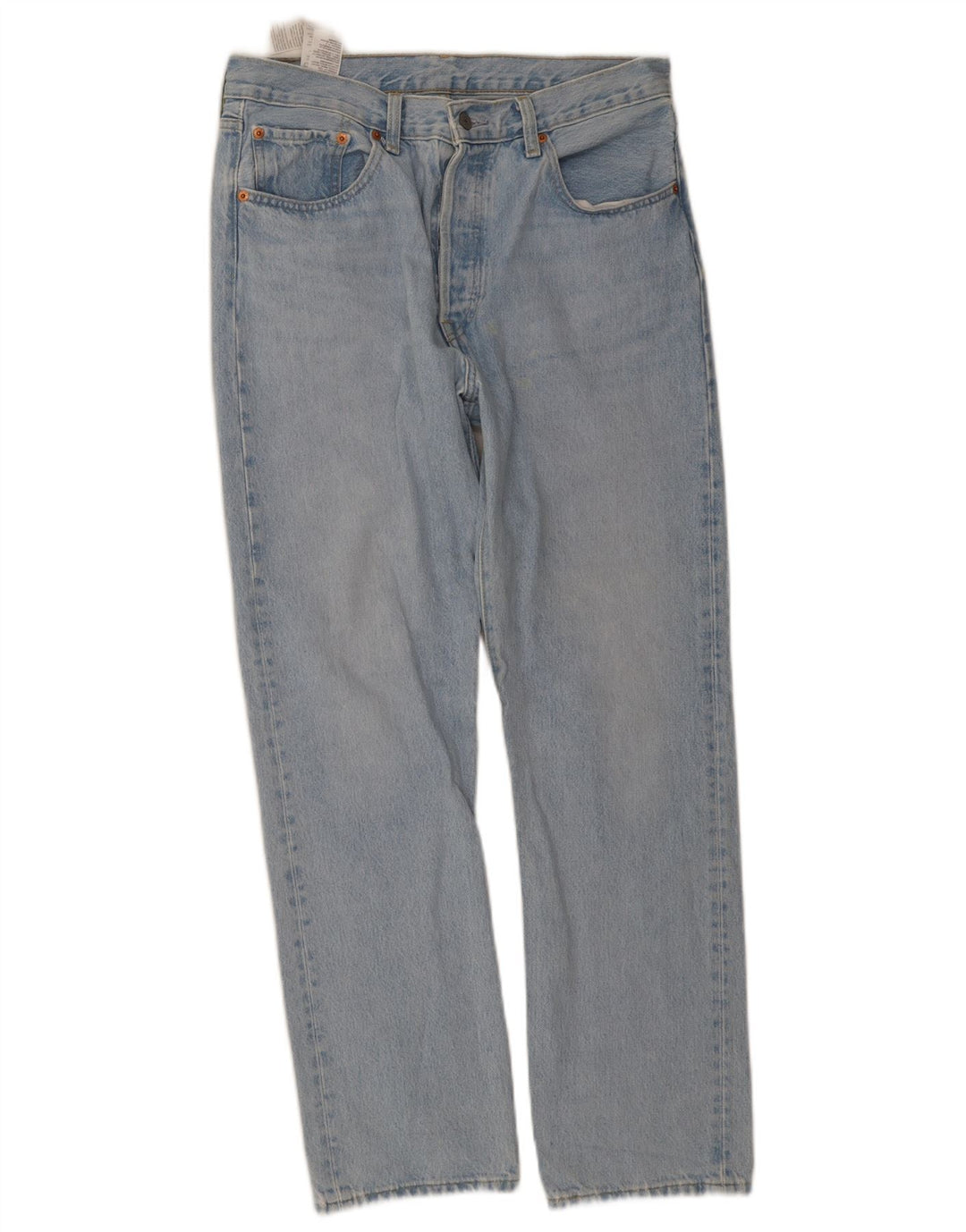 Levi's Hombre 501 Vaqueros Rectos W31 L30 Algodón Azul