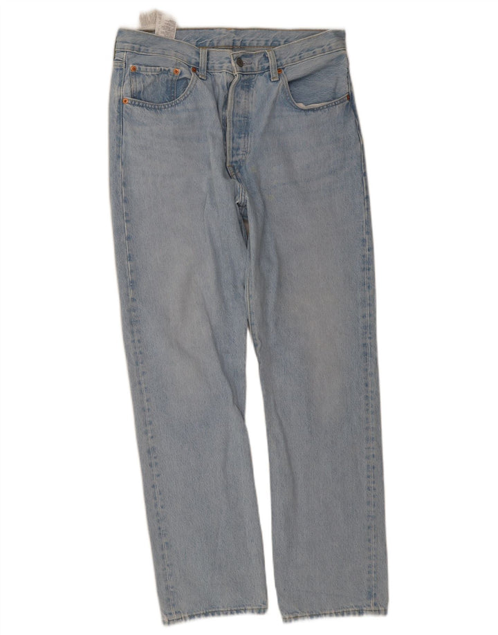 Levi's Hombre 501 Vaqueros Rectos W31 L30 Algodón Azul