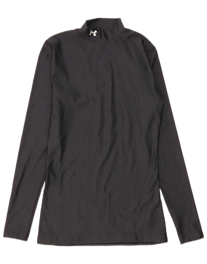 Under Armour Hombre Cold Gear Top Manga Larga Poliéster Negro Mediano