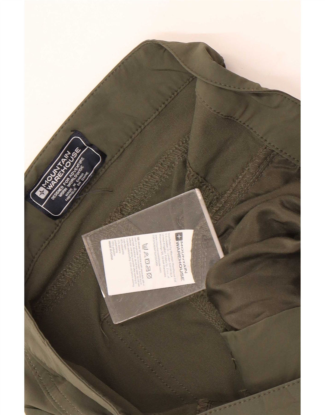 Pantalones cargo ajustados para hombre Mountain Warehouse W30 L28 Poliamida caqui
