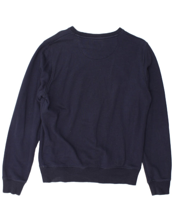 Gant Hombre Sudadera Jumper Large Azul Marino Algodón