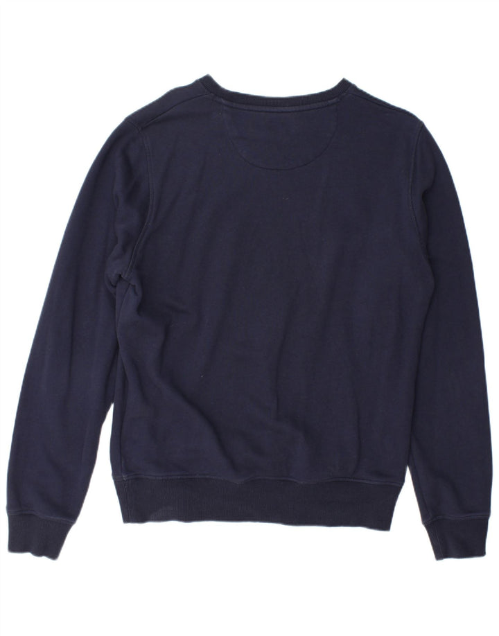 Gant Hombre Sudadera Jumper Large Azul Marino Algodón