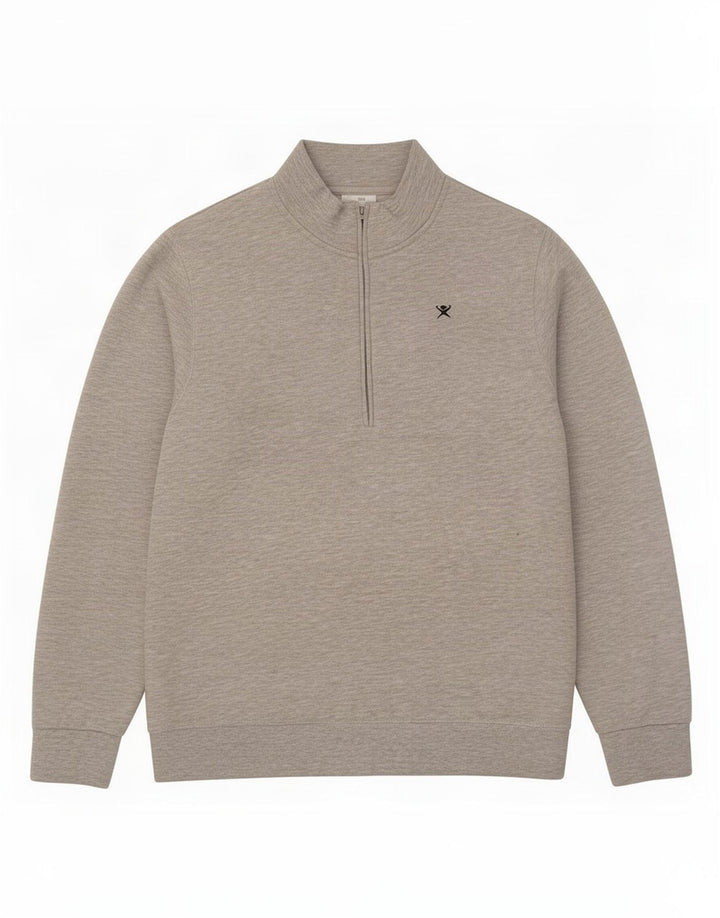 Hackett Sudadera De Corte Clásico Con Cuello Con Cremallera Para Hombre