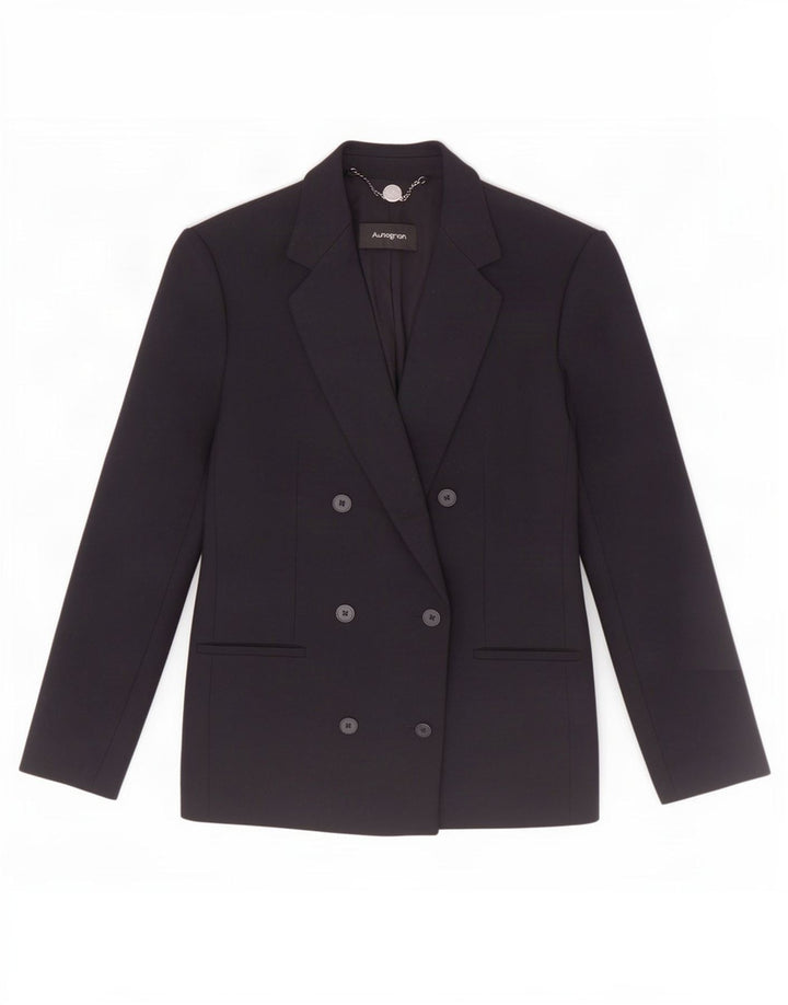 Marks & Spencer Chaqueta Autograph para Mujer UK 8 Small Azul Marino
