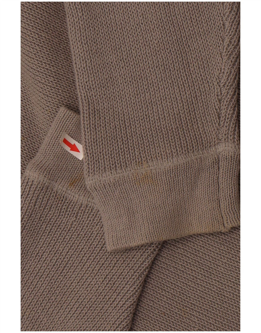 Reiss Jersey De Cuello Con Botones Para Hombre XL Algodón Gris