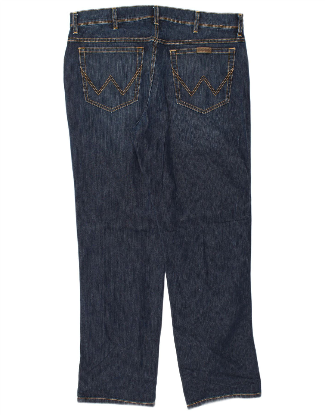 WRANGLER Vaqueros rectos de corte regular para hombre W38 L32 Algodón azul