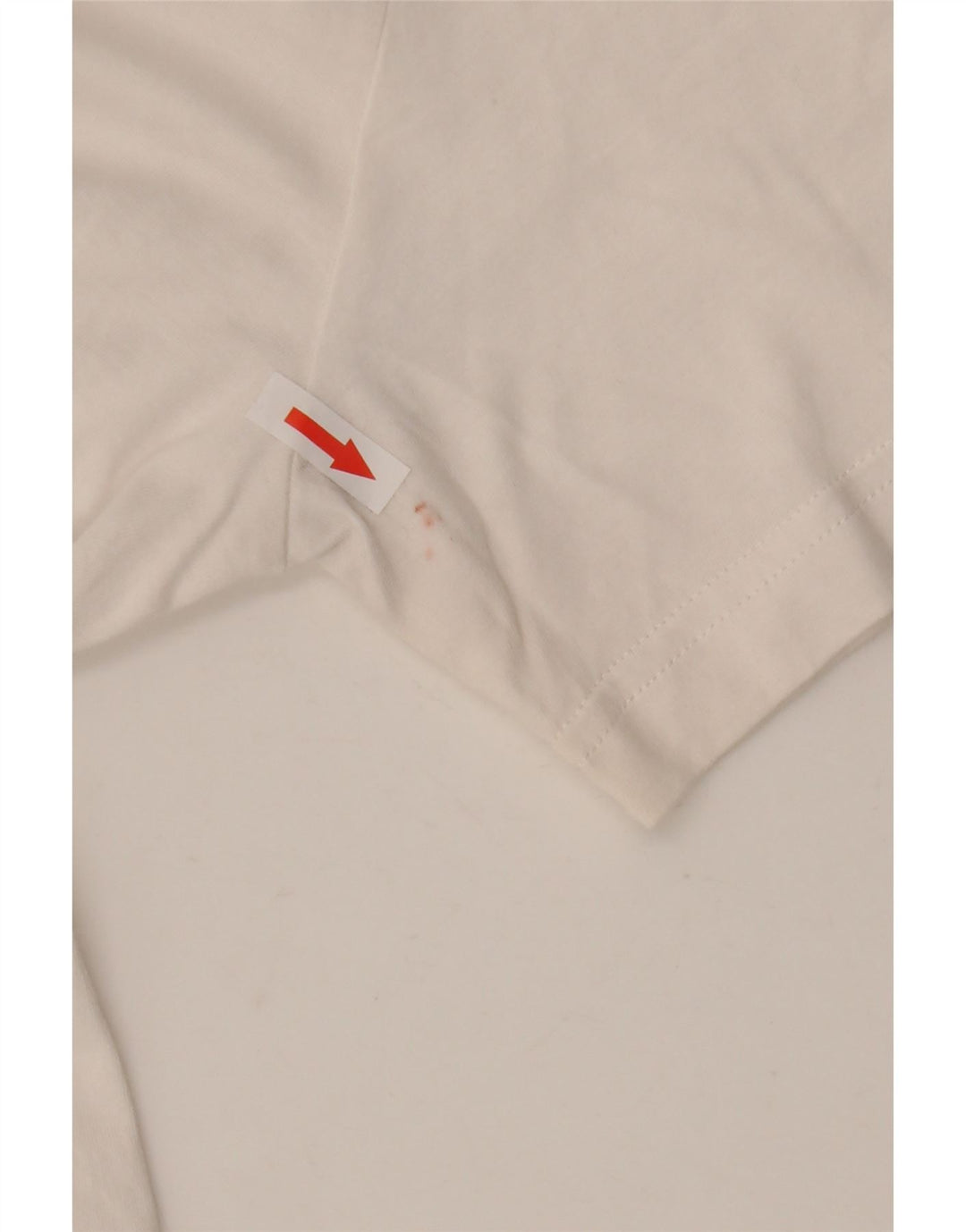 Puma Camiseta gráfica para hombre Top Small White Cotton