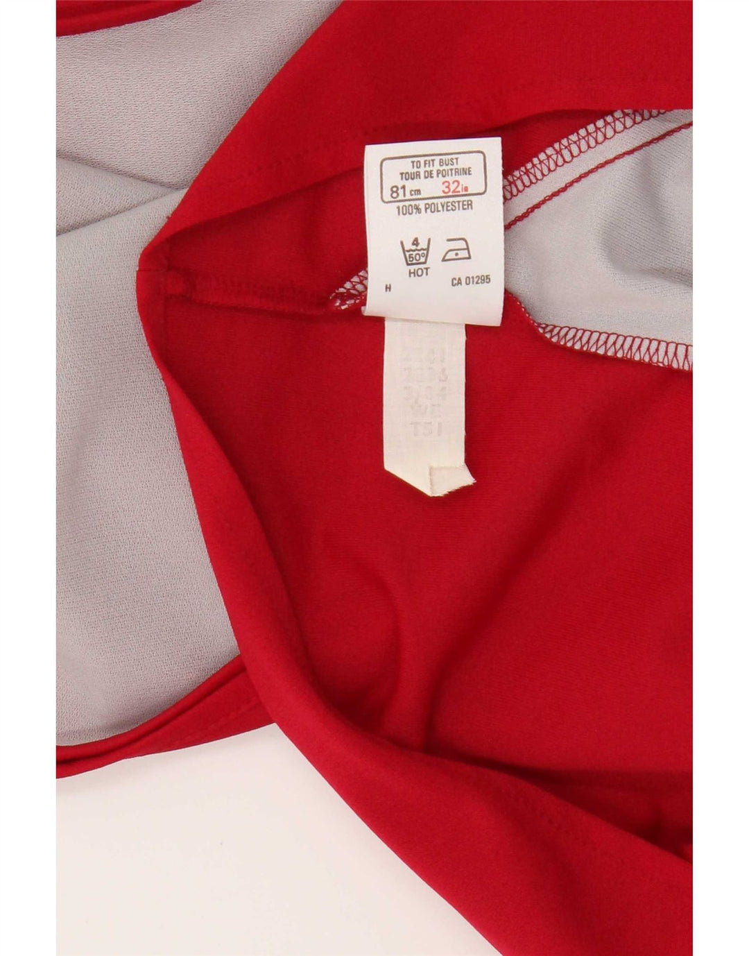 St Michael Blusa holgada para mujer UK 40 Small Rojo Colorblock