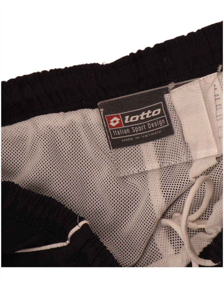 Pantalones De Chándal Lotto Hombre Large Azul Marino Colorblock Poliéster