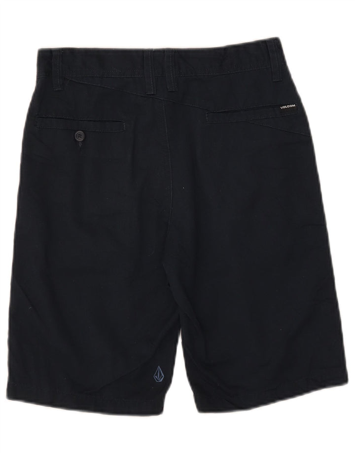 VOLCOM Pantalones cortos chinos para niños 13-14 años W27 Azul marino