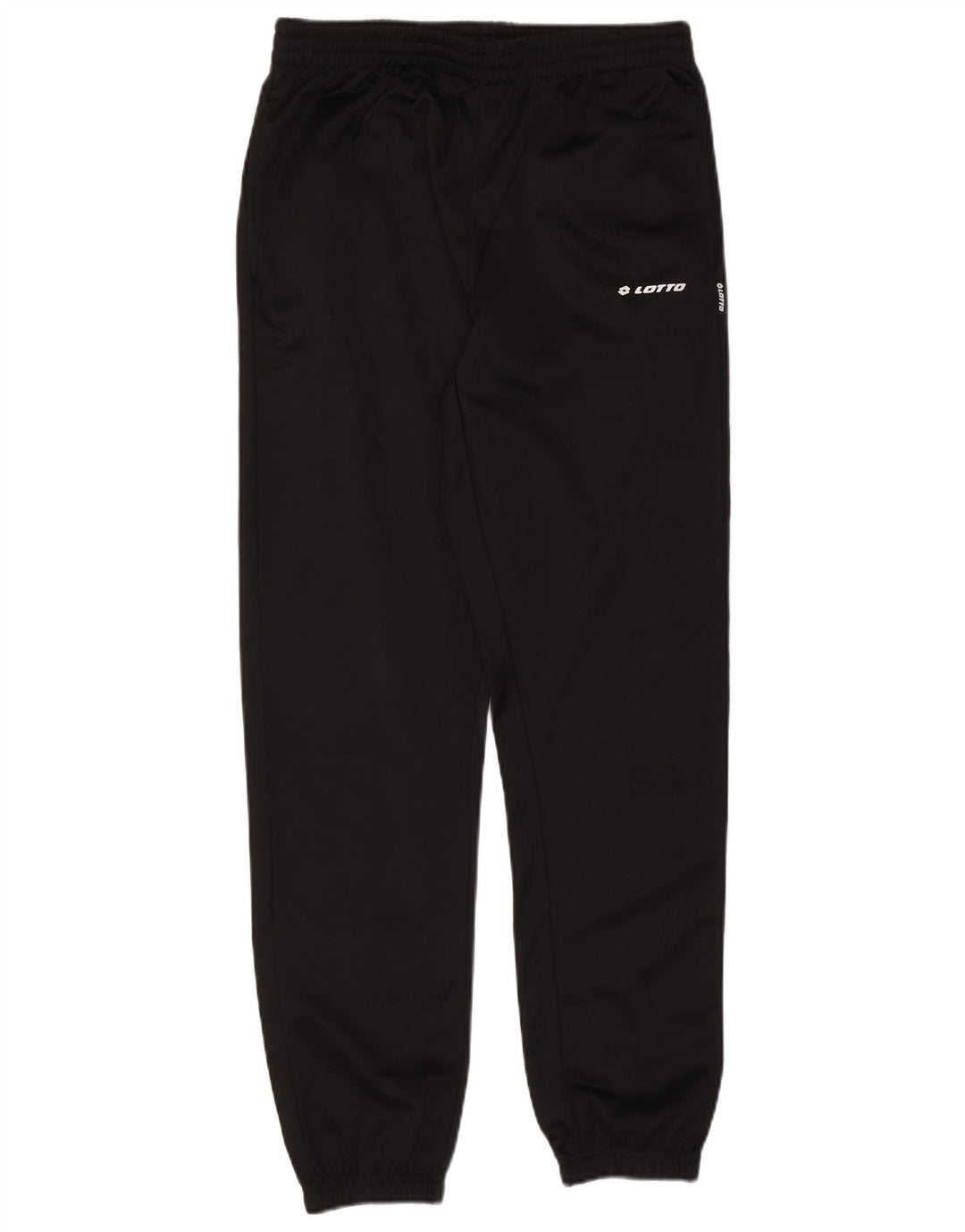 Lotto Hombre Pantalones De Chándal Joggers Large Negro Poliéster