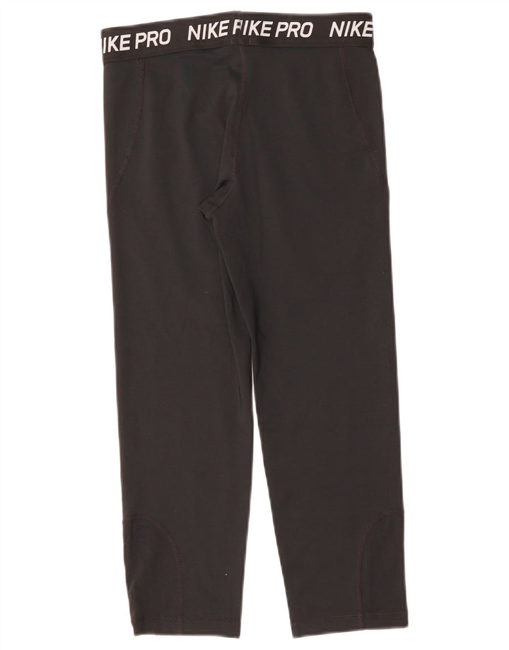 NIKE Leggings Dri Fit Graphic para niñas 13-14 años XL Negro