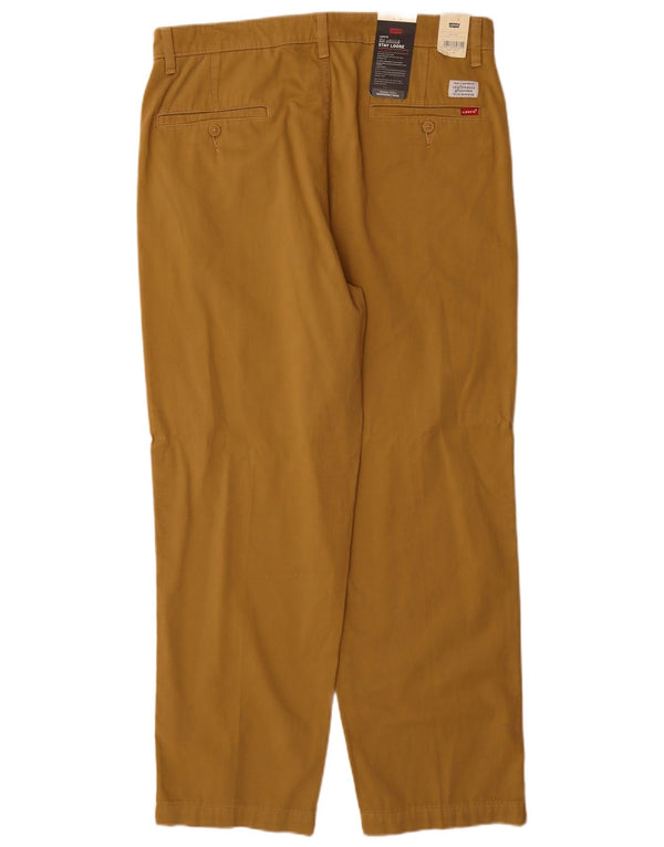 Levi's Pantalón cargo cónico para hombre W34 L32 Algodón beige