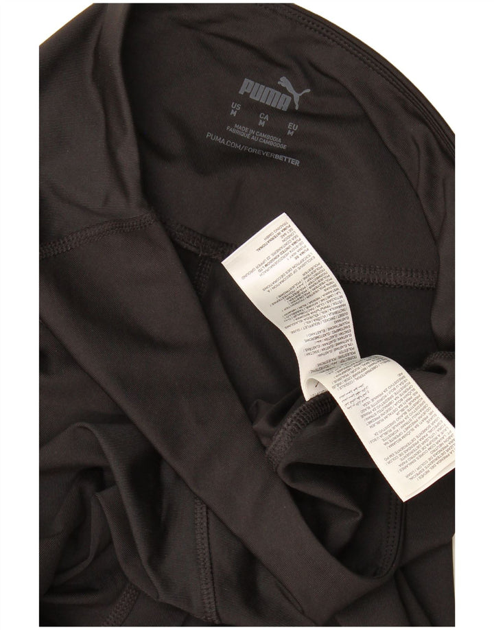 Puma Leggings Capri para Mujer UK 44 Mediano Negro Poliéster