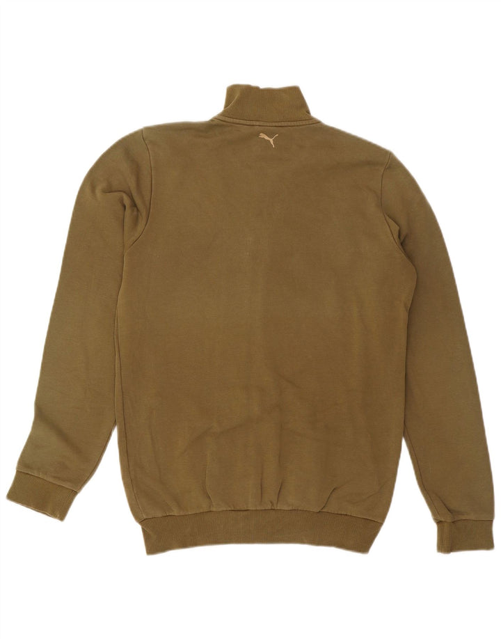 PUMA Chaqueta de chándal para niño 15-16 años Caqui Algodón