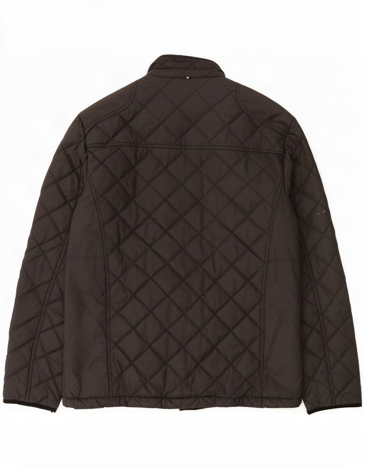 Asociación de Polo de EE. UU. Chaqueta acolchada para hombre UK 38 Mediana Algodón negro