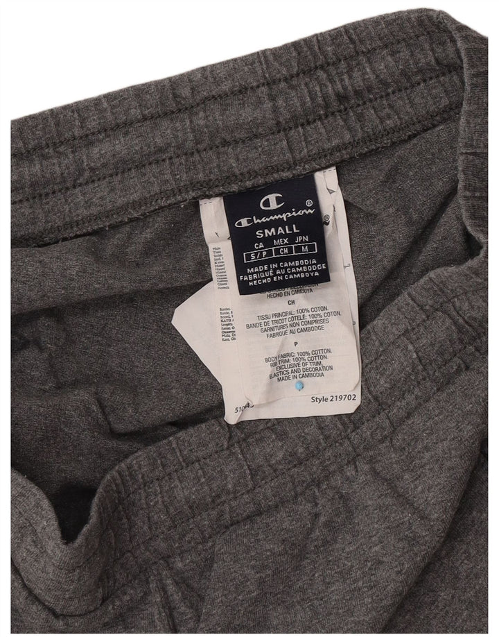 Champion Pantalón Corto Deportivo Para Hombre Pequeño Algodón Gris