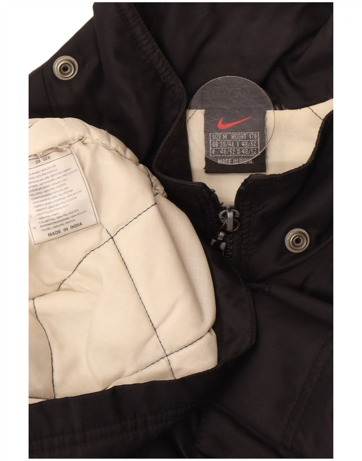 Nike - Abrigo cortavientos gráfico para hombre, talla 39/41, talla M, color negro