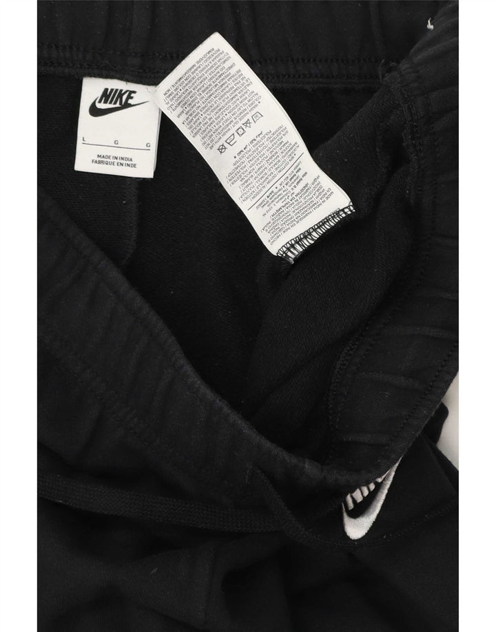 Nike - Pantalones de chándal para hombre, talla grande, color negro, algodón