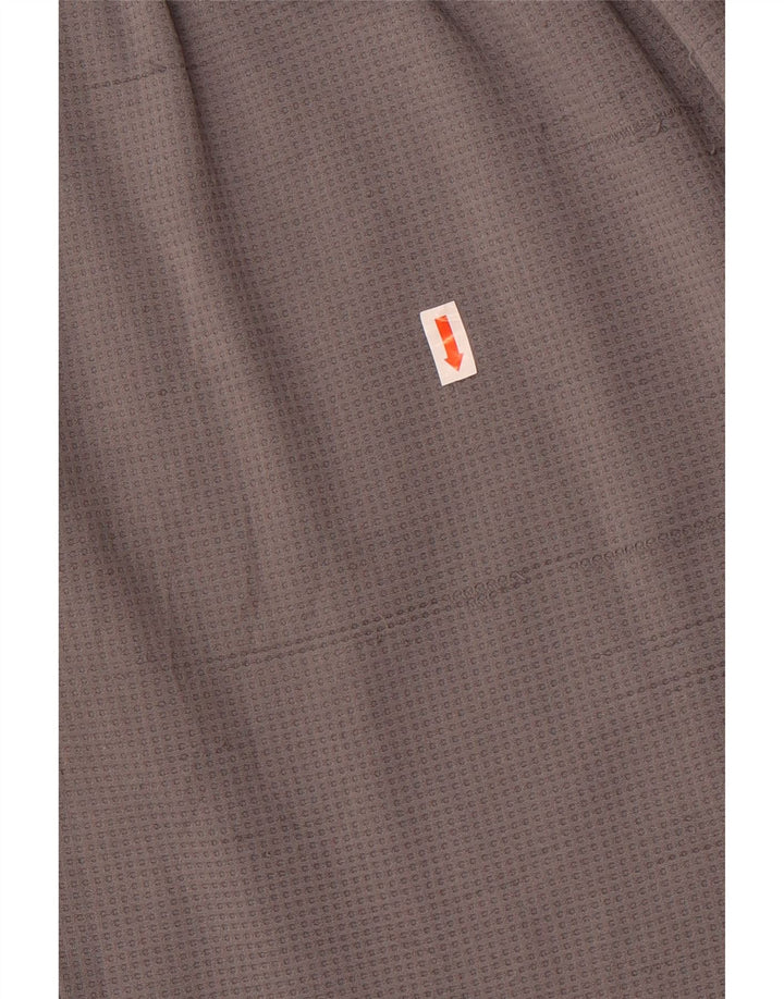 Pantalones cortos deportivos con estampado gráfico para hombre Russell Athletic color gris medio