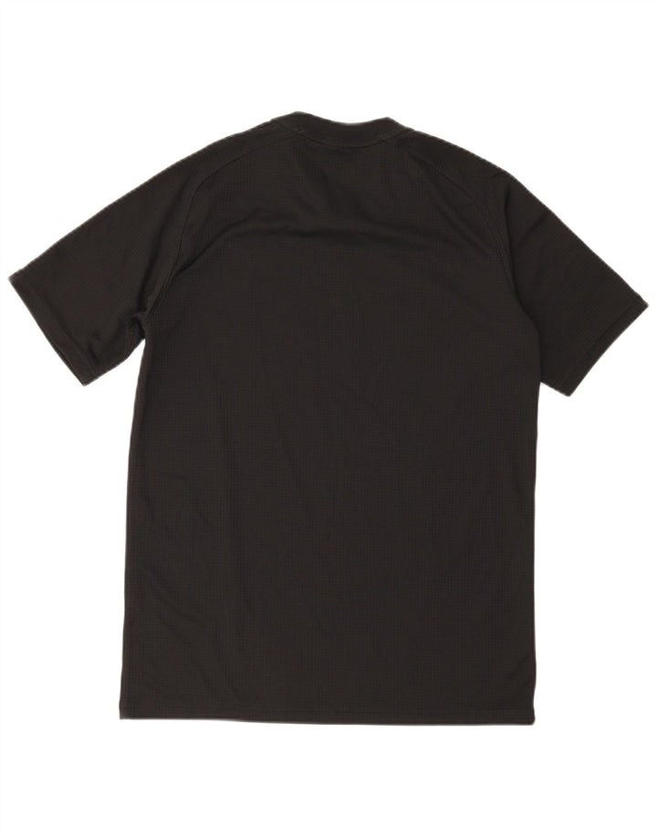 Adidas Mens All Blacks Regular Fit Graphic Camiseta Top Pequeño Negro