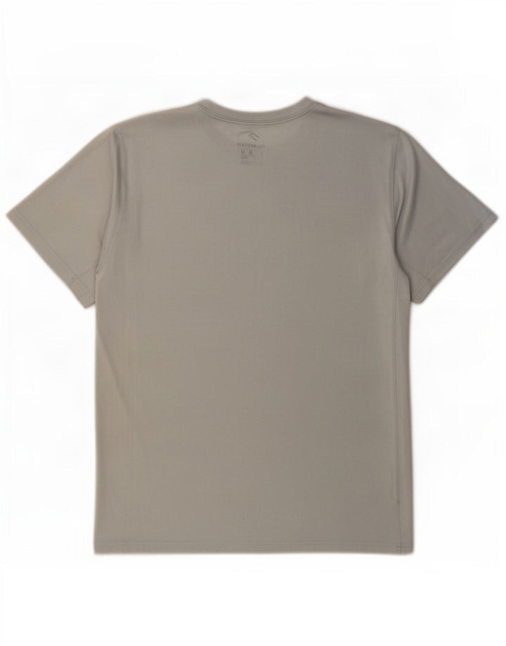 Camiseta Nike Dri Fit Graphic para hombre Poliéster gris medio