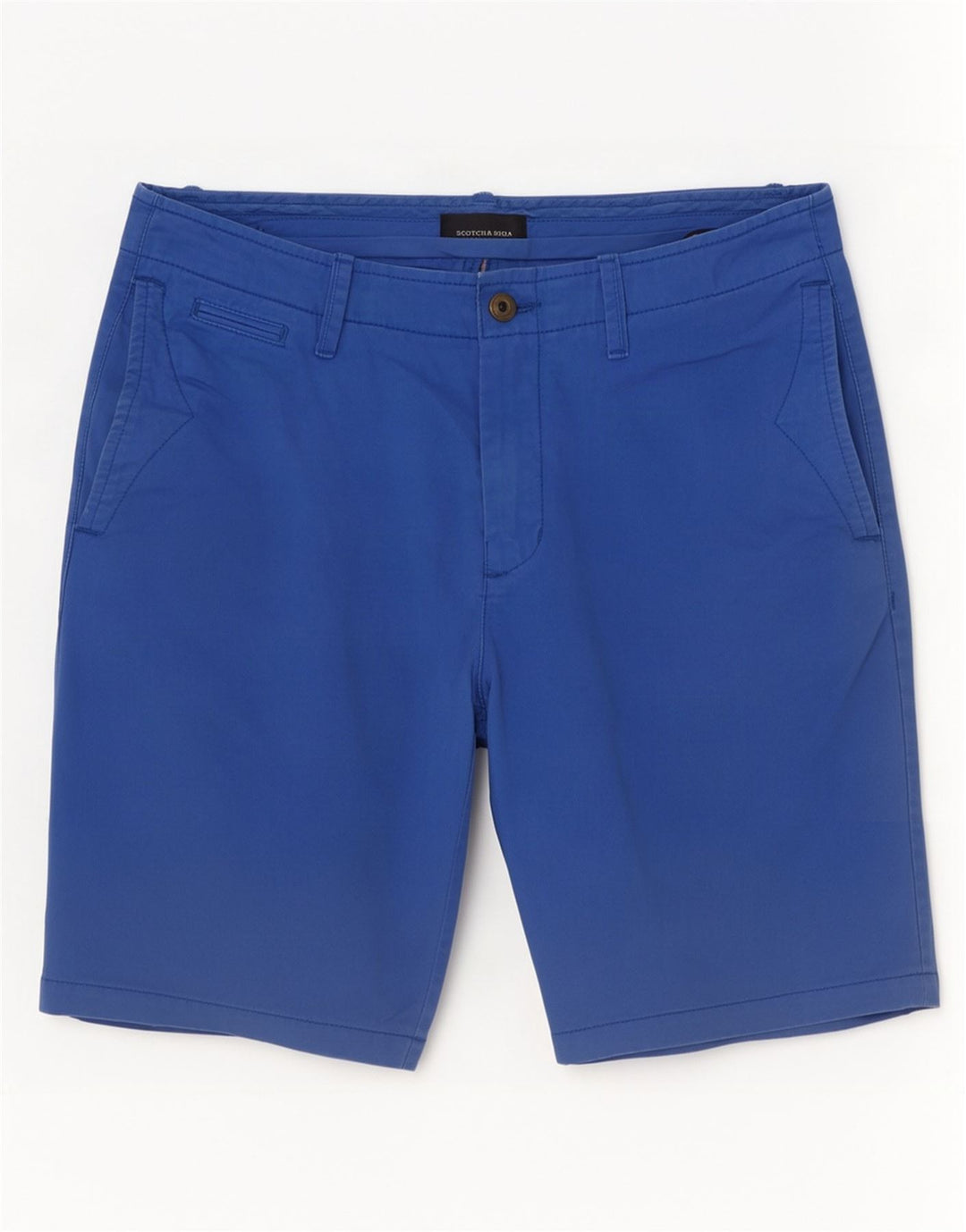 Pantalones Cortos Chinos Scotch & Soda Hombre W30 Algodón Azul Medio