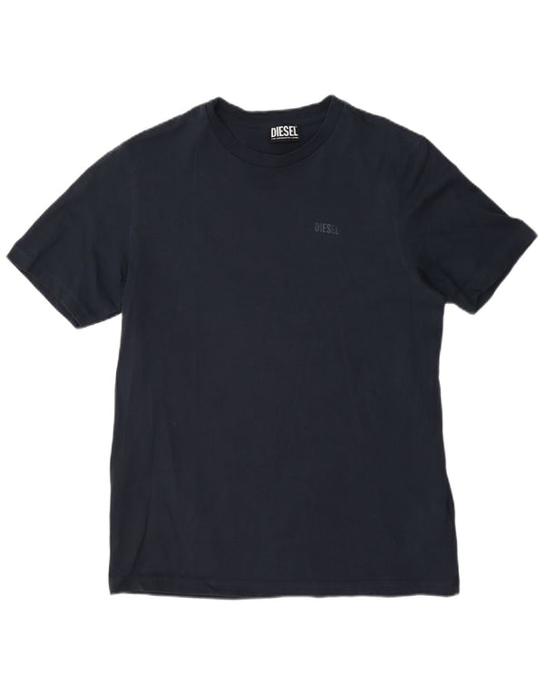Camiseta Diesel Hombre Top Medium Azul Marino Algodón