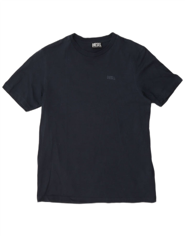 Camiseta Diesel Hombre Top Medium Azul Marino Algodón