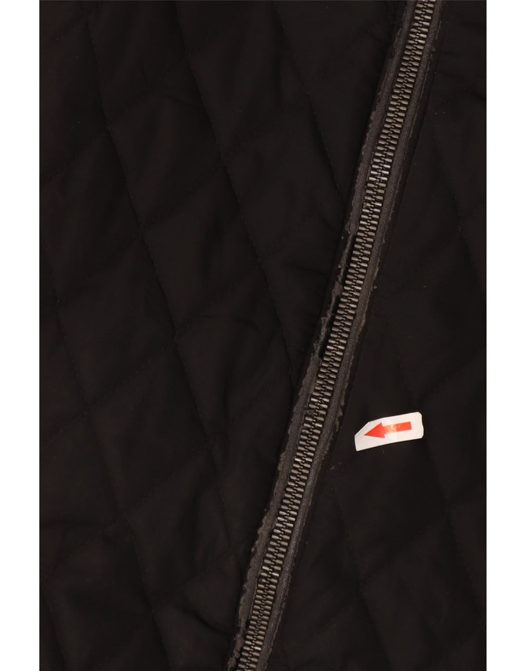 Zara Chaqueta acolchada con capucha para hombre UK 36 Small Poliéster negro