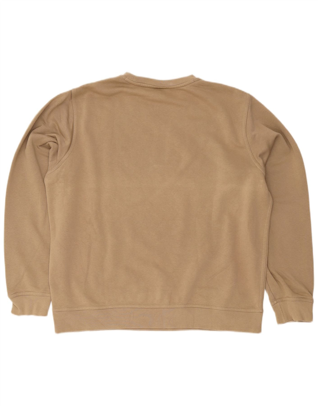 Nike Hombre Regular Fit Sudadera Jumper XL Beige Algodón