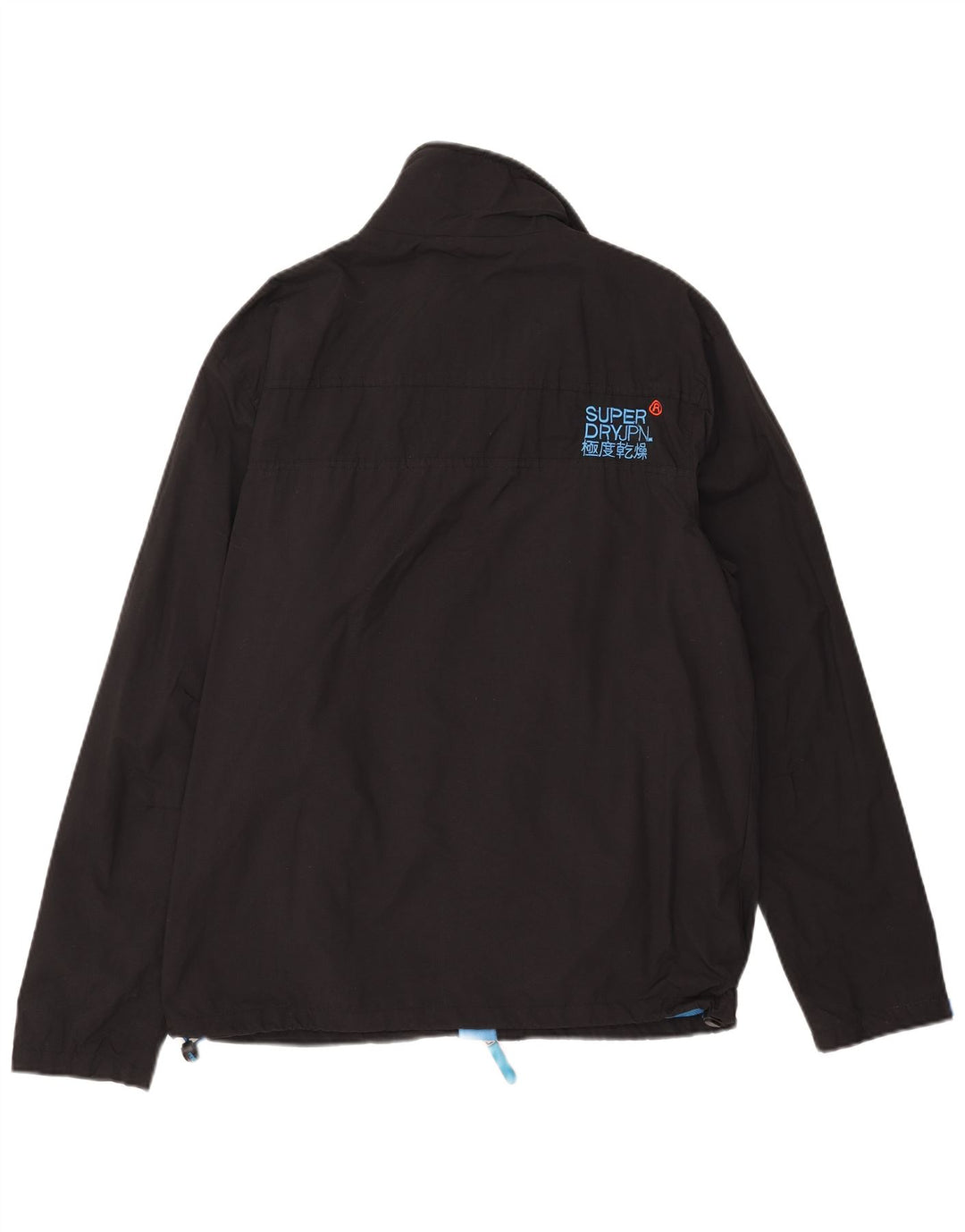 Superdry Chaqueta impermeable The Windhiker para hombre UK 44 2XL Nylon negro