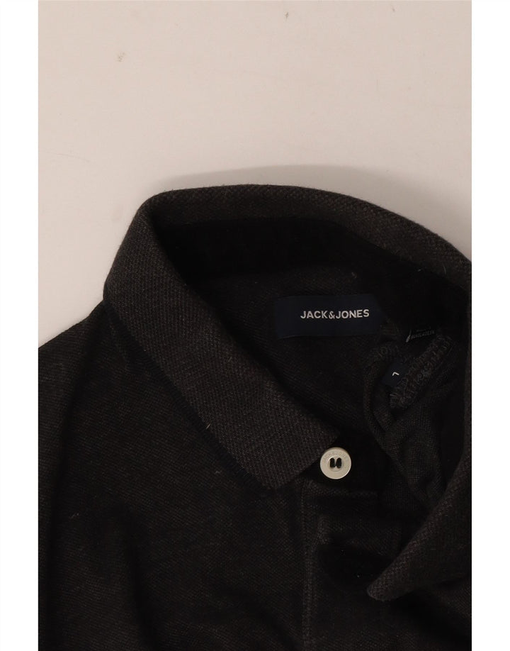 Polo Jack & Jones para hombre gris grande