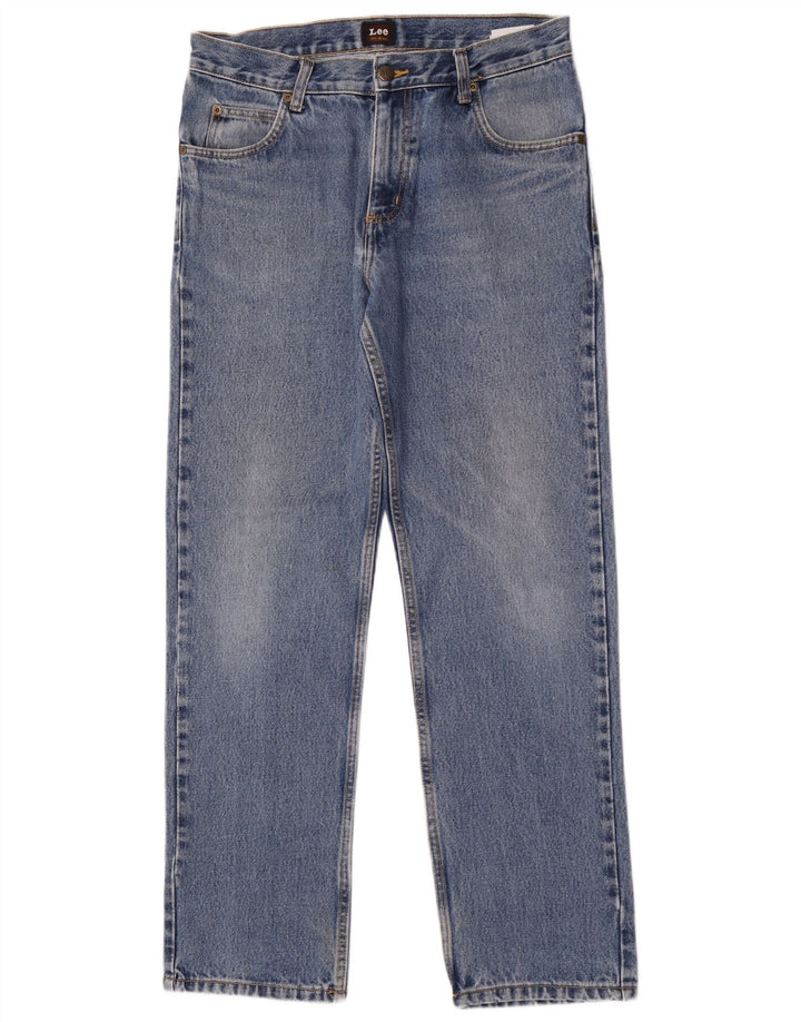 Vaqueros rectos Lee para hombre W32 L30 Algodón azul