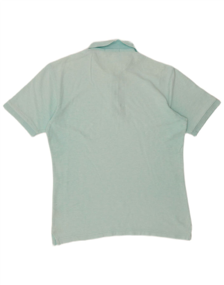 FILA Mens Polo Shirt Small Turquoise Cotton