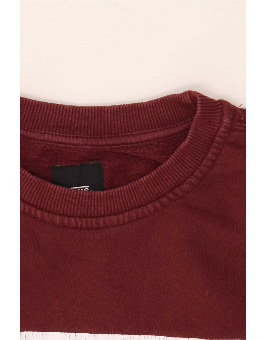 Vans Hombre Sudadera Gráfica Jumper Medium Borgoña