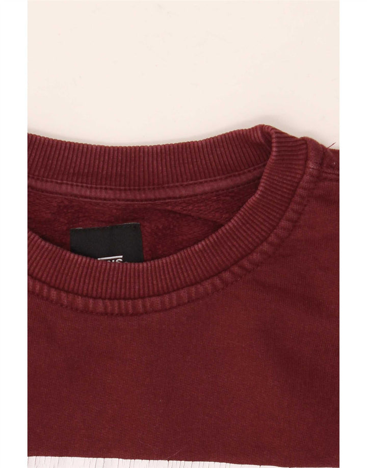 Vans Hombre Sudadera Gráfica Jumper Medium Borgoña