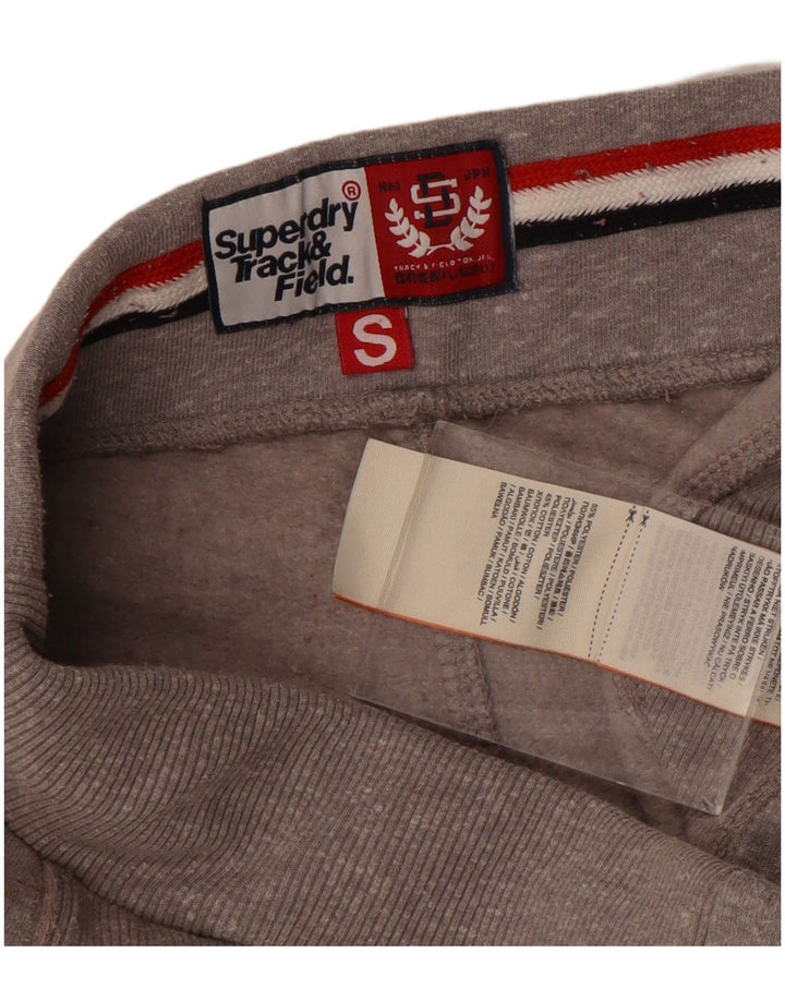 SUPERDRY Hombre Pantalones de chándal con estampado Joggers Small Gris Poliéster