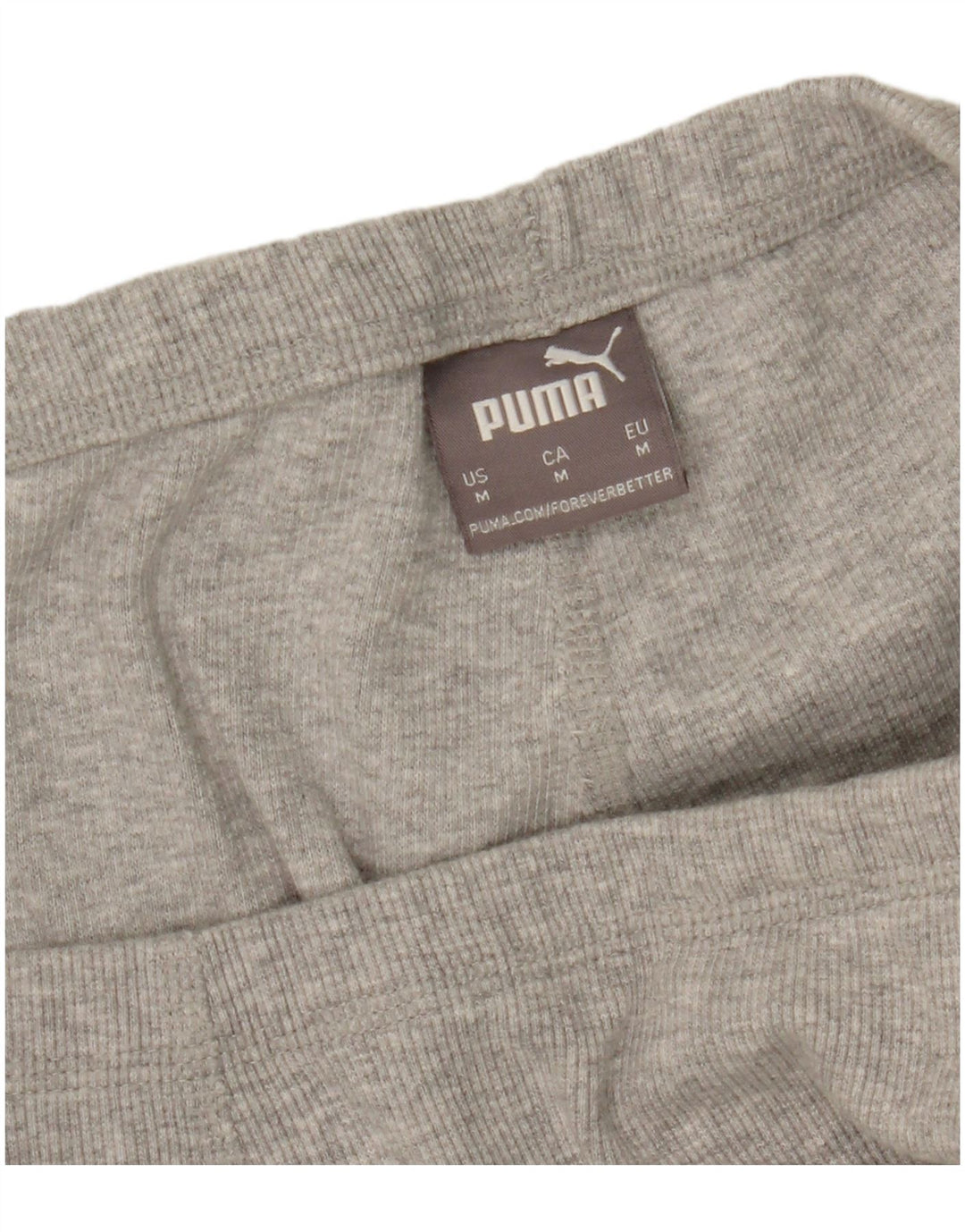 Puma Pantalones de chándal para mujer Joggers UK 44 Gris medio moteado