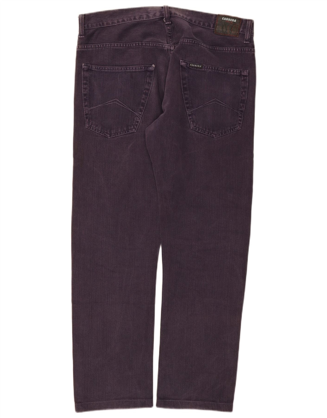 Carrera Jeans rectos para hombre W36 L29 Algodón morado