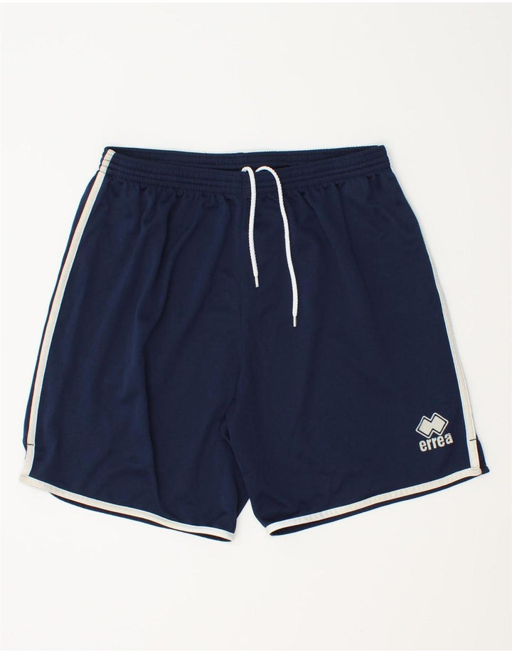 Errea Mens Sport Shorts Large Azul Marino Poliéster