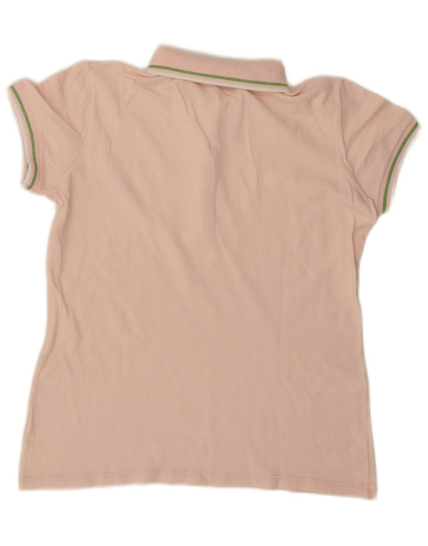 Fred Perry Polo para Mujer UK 46 Grande Rosa