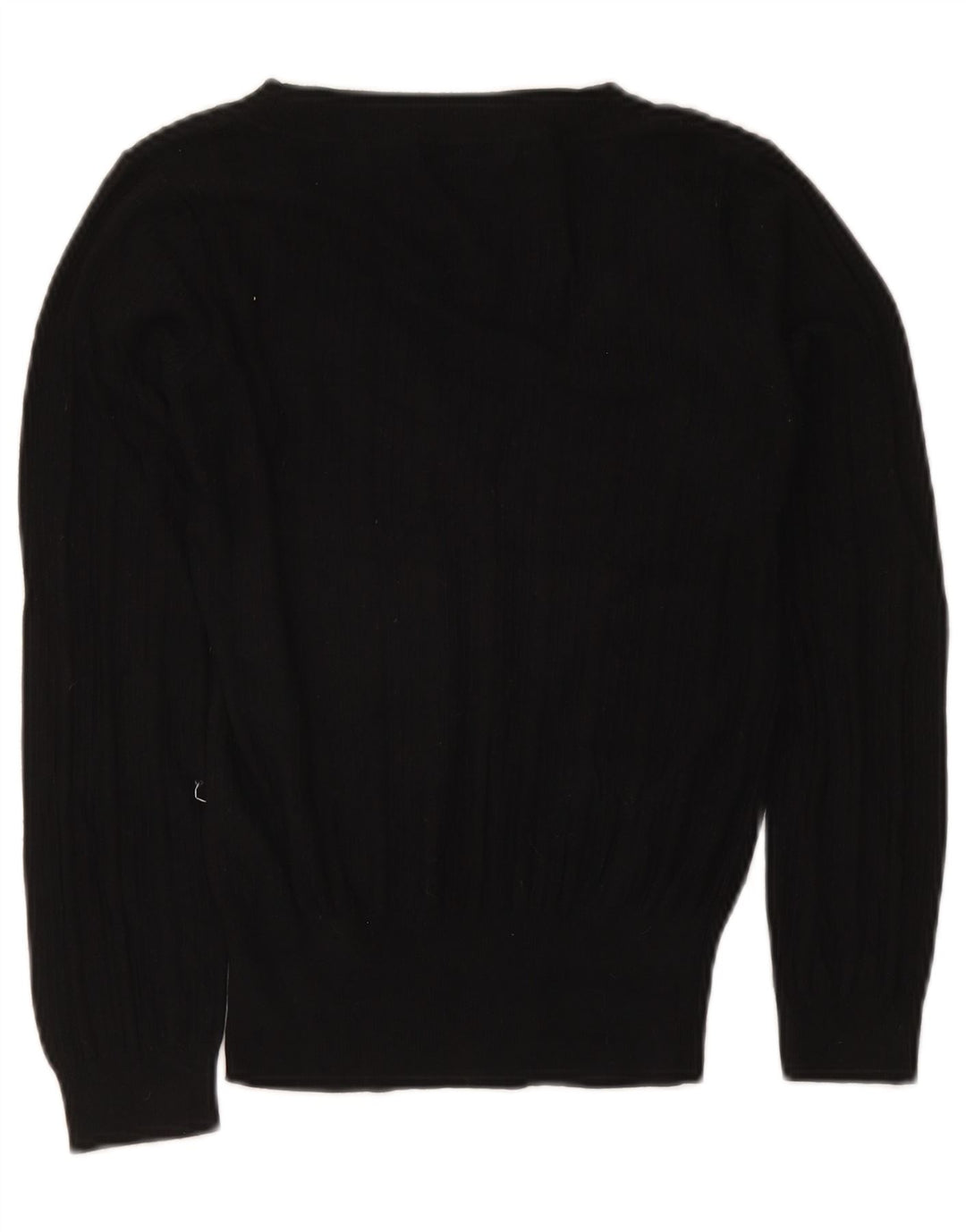 Marks & Spencer Suéter Corto con Cuello en V para Mujer UK 40 Medium Negro