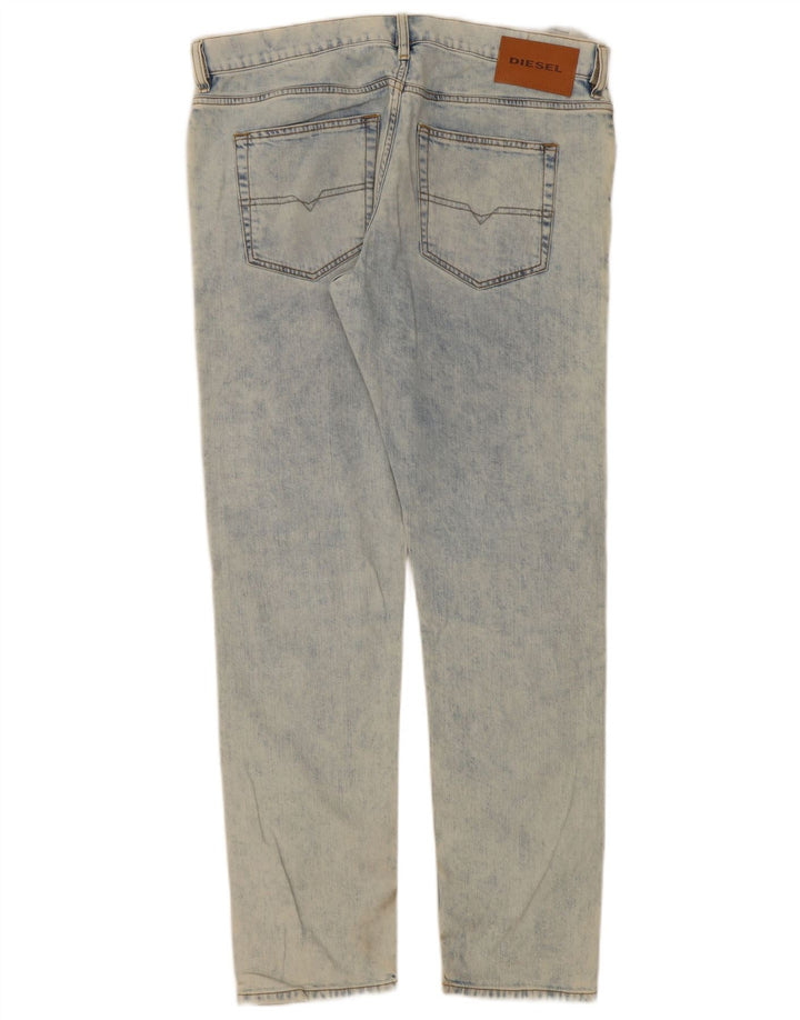 Diesel Hombre D-Luster Stretch Slim Jeans W36 L32 Algodón Azul
