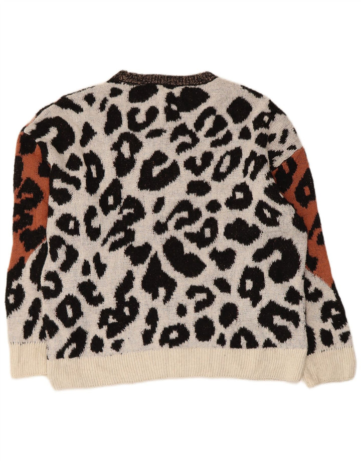 Marks & Spencer Jersey con Cuello Barco para Mujer UK 40 Mediano Multicolor